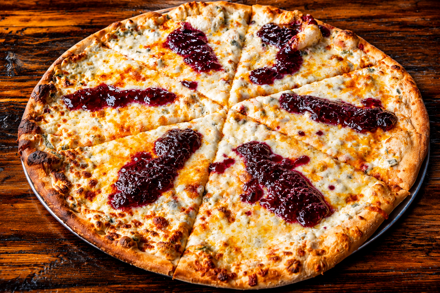 Jelly pizza